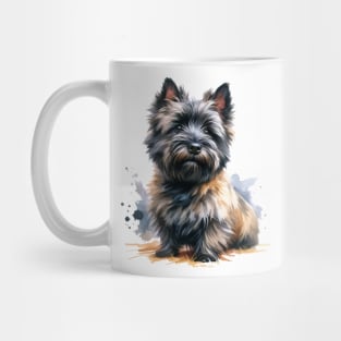 Watercolor Cairn Terrier - Beautiful Dog Mug